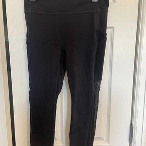 Fabletics Motion 365 Leggings- Black- 7/8 length- Never Worn